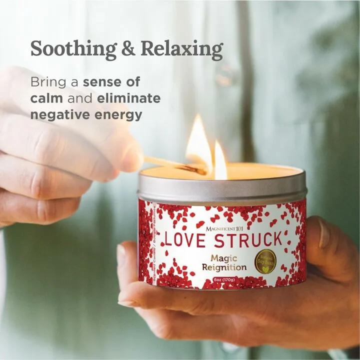 Love Struck Aromatherapy Candle - 30 Hour Burn