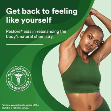 Good Clean Love Restore Moisturizing Vaginal Gel, pH-Balanced Vaginal Moisturizer, Water-Based Feminine Care with Aloe Vera & Lactic Acid, Reduces Dryness, Discomfort & Odor for Women, 2 Oz