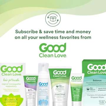 Good Clean Love Restore Moisturizing Vaginal Gel, pH-Balanced Vaginal Moisturizer, Water-Based Feminine Care with Aloe Vera & Lactic Acid, Reduces Dryness, Discomfort & Odor for Women, 2 Oz