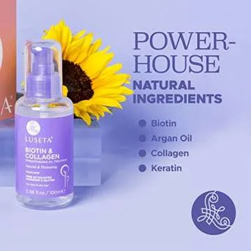LUSETA Biotin Hair Growth Serum - Revitalize Your Hair