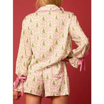 NUFIWI Christmas Pajama Set for Women - Cozy & Cute