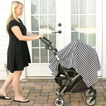 Muslin Baby Swaddle Blankets - 3 Pack Stylish Designs