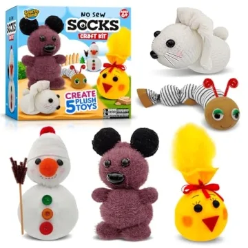 Arts and Crafts for Kids Ages 8-12 - Create Your Own Stuffed Animal Kit - Project for Girls & Boys