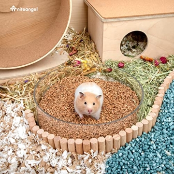 Niteangel Natural Coco Cork Hamster Bedding for Small Pets