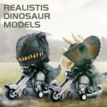 Engaging DINOBROS Dinosaur Toy Cars for Kids Ages 3-7
