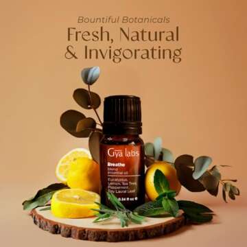 Gya Labs Pure Breathe Essential Oil for Home Diffuser