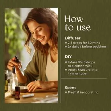 Gya Labs Pure Breathe Essential Oil for Home Diffuser