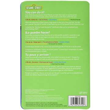 Ginsey Sesame Street Potty Training Rewards Kit, Promote Good Potty Habits