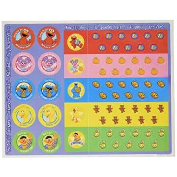 Ginsey Sesame Street Potty Training Rewards Kit, Promote Good Potty Habits