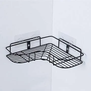 LAIGOO Adhesive Stickers for Bathroom Shelf Caddies 8 Pcs