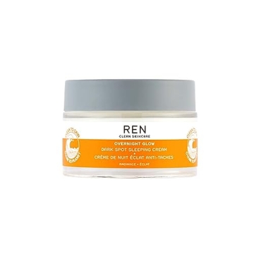 REN Dark Spot Overnight Cream - Hyperpigmentation Remover & Hydrating Treatment for Glowing Skin - 1...