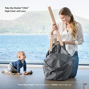 Stokke Clikk High Chair - Modern & Portable for Toddlers