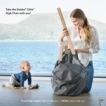 Stokke Clikk High Chair - Modern & Portable for Toddlers