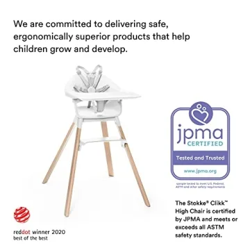 Stokke Clikk High Chair - Modern & Portable for Toddlers