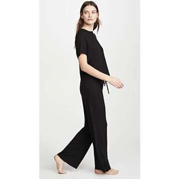 Honeydew Intimates Women's All American PJ Set in Black