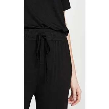 Honeydew Intimates Women's All American PJ Set in Black