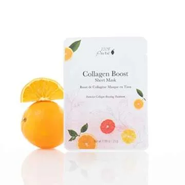 100% PURE Collagen Boost Sheet Mask - Hydrating Anti-Wrinkle