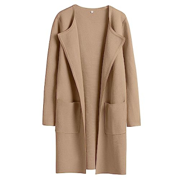 ANRABESS Women's Open Front Cardigan for Fall 2024