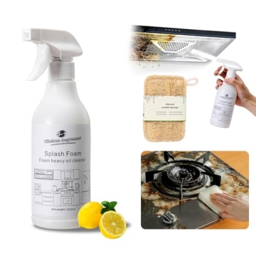 HJFCY Stubborn Stains Cleaner,Multipurpose Bathroom Foam Cleaner,Grease stain removal spray,Foam Spr...