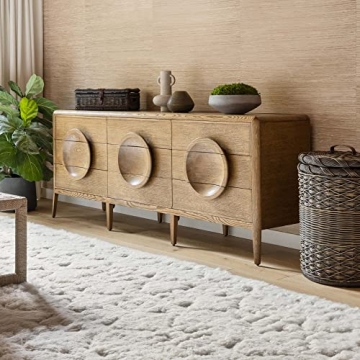 The Basket Lady Round Wicker Laundry Hamper Extra Large