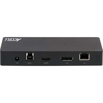 Accell USB 3.0 Dual Display Docking Station for Mac & PC