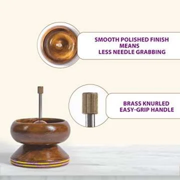Wannabead Waist Bead Spinner for Jewelry Making Kit Includes 2 Big Eye Beading Needles and a Funnel