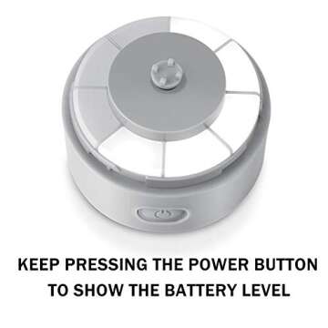 VOLTRX Premium Electric Protein Shaker Bottle, Made with Tritan - BPA Free - 24 oz Vortex Portable Mixer Cup/USB Rechargeable Shaker Cups for Protein Shakes