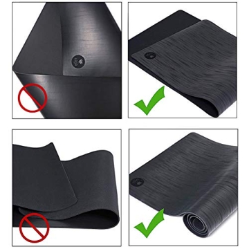 IUGA Pro Eco-Friendly Non-Slip Yoga Mat with Carrying Strap