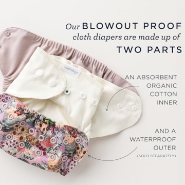 Esembly Organic Cloth Diaper Inners, Eco-Friendly Solution