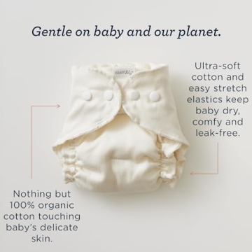 Esembly Organic Cloth Diaper Inners, Eco-Friendly Solution
