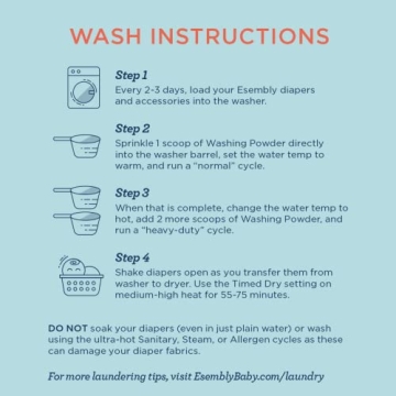 Esembly Organic Cloth Diaper Inners, Eco-Friendly Solution