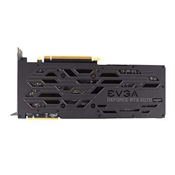 EVGA 08G-P4-3173-KR GeForce RTX 2070 Super XC ultra gaming, 8GB GDDR6, Dual HDB Fans, RGB LED, Metal Backplate