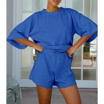 Tankaneo Women's Pajama Sets - Oversized Comfort Lounge Set