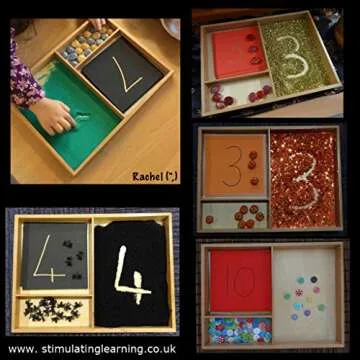 Amazing Child Cards Display Tray Montessori