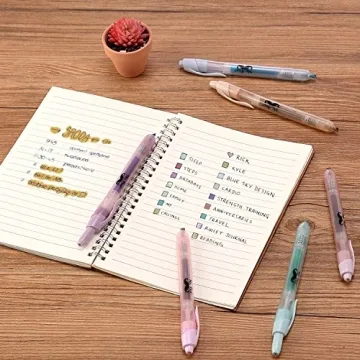 Mr. Pen Retractable Highlighters in 6 Pastel Colors