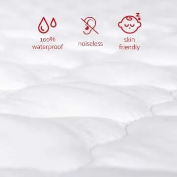 Waterproof Pack and Play Mattress Pad Sheets Fitted 2 Pack, Cotton Fabric Pack and Play Protector, Fits Graco Play Yard, Baby Mini Crib Sheet Cover