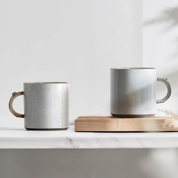 Vambechda 12 oz Handmade Ceramic Coffee Mug