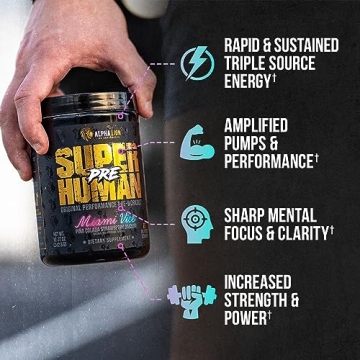 ALPHA LION Superhuman Pre Workout for Peak Performance