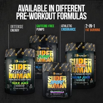ALPHA LION Superhuman Pre Workout for Peak Performance