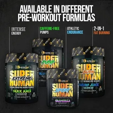 ALPHA LION Superhuman Pre Workout for Peak Performance