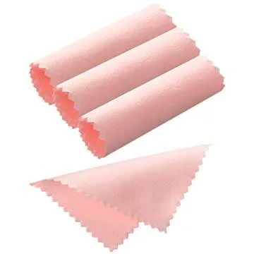Tatuo 200 Jewelry Polishing Cloths for Shine and Care