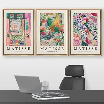 Henri Matisse Art Print Set for Living, Office & More