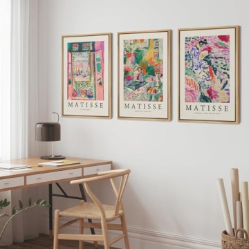 Henri Matisse Art Print Set for Living, Office & More