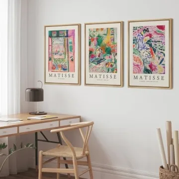 Henri Matisse Art Print Set for Living, Office & More