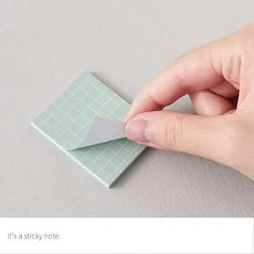 Monolike Color Palette Sticky Grid Set - Self-Adhesive Notes