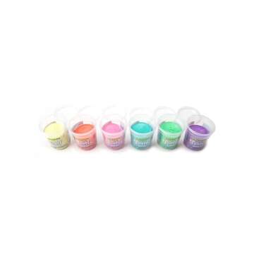 Crayola Dough - Pastel Play Dough with Pearl Special Effects | 20 Tubs of 3oz Pearlized Sparkle Dough in 6 Pastel Colors | Non Toxic Playdough for Home, Party Favors, Preschool and Classroom Supplies