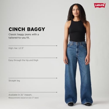 Levi's Women's Cinch Baggy Jeans for Style and Comfort