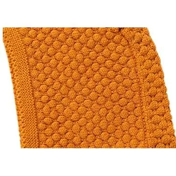 LLmoway Baby Girl Winter Hat Newborn Knit Cap Bonnet Hat Soft Cotton Pilot Hat Earflap Beanie Yellow