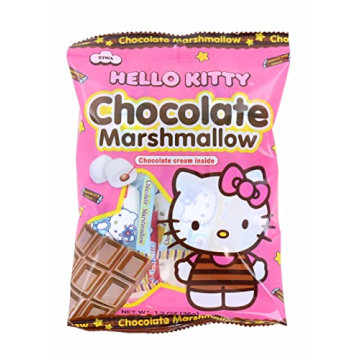 Hello Kitty Japan Chocolate Marshmallow Candy - Nostalgic Sweet Treat 1.7oz