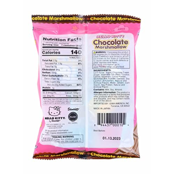 Hello Kitty Japanese Marshmallow Candy - 1.7oz